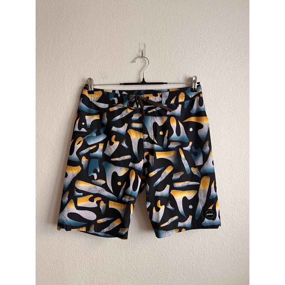 prAna Men's Printed Board Shorts Size 32